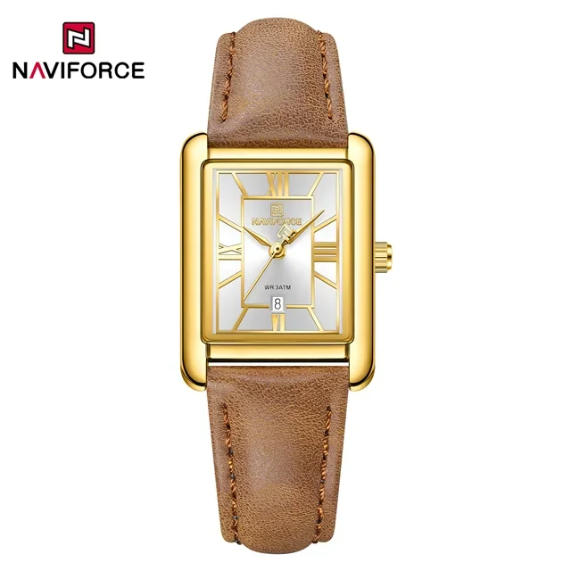 ساعت مچی زنانه نیوی فورس NAVIFORCE nf5074 gwbn