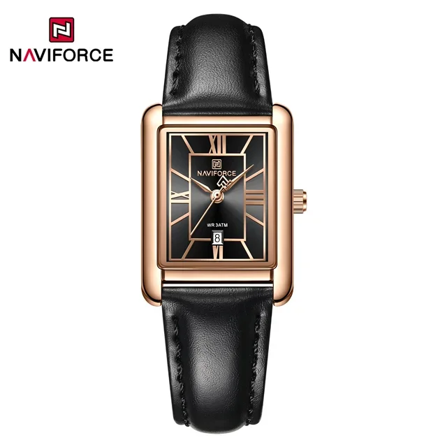 ساعت مچی زنانه نیوی فورس NAVIFORCE nf5074 rgbb